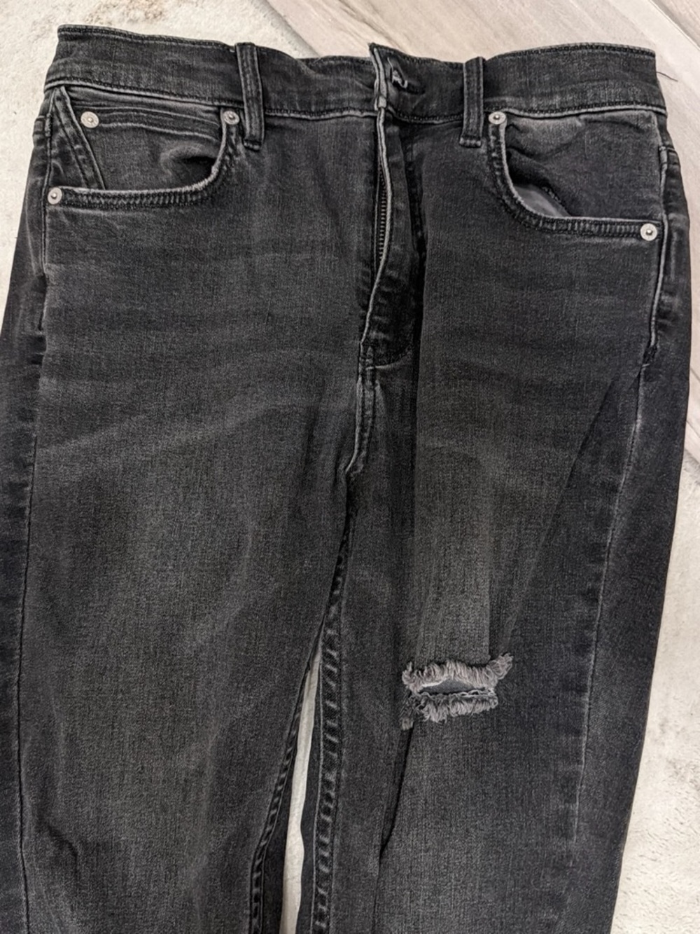 We The Free Black Distressed Women's Jeans